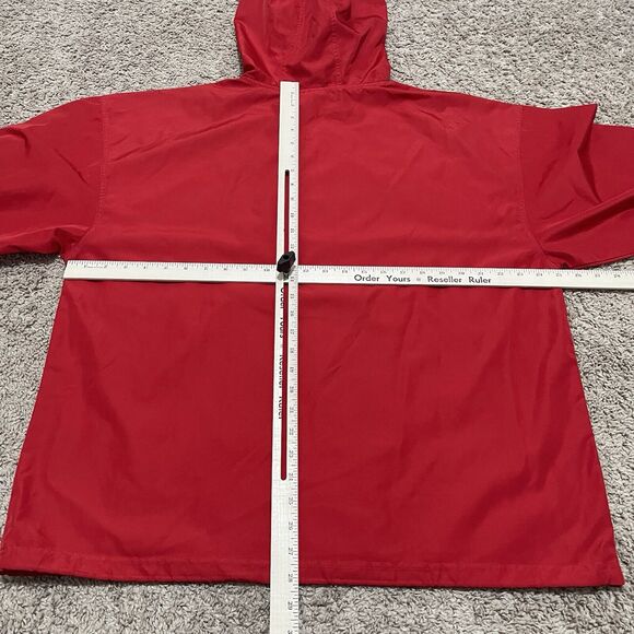 Pacific University Boxers Mens Jacket XL Red Anorak Windbreaker Oregon Champion - Picture 9 of 12
